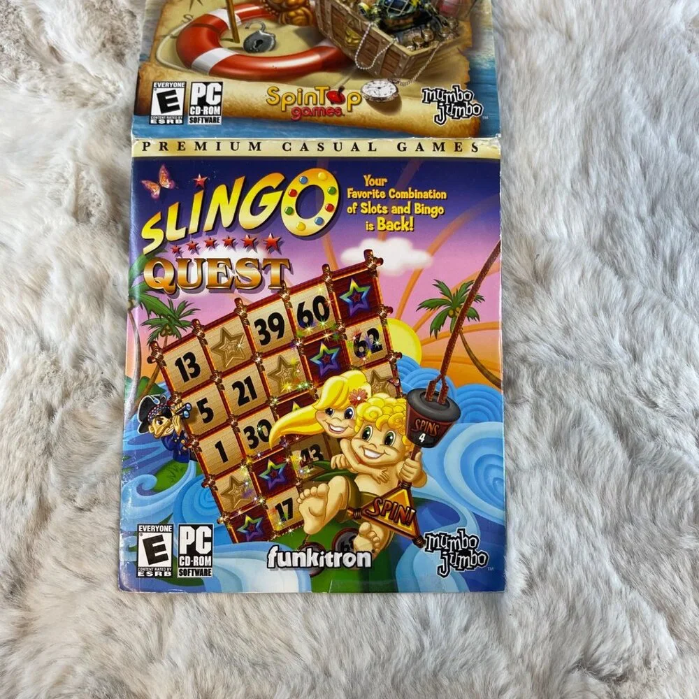 Mumbo Jumbo Premium 6 Pack Games Luxor 2 Jewel Quest PC CD ROM